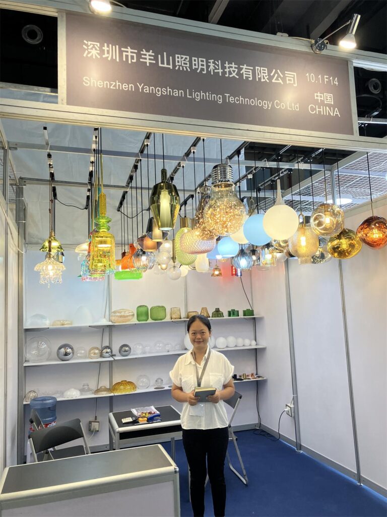 Nancy at 29th Guangzhou-International-Lighting-Exhibition