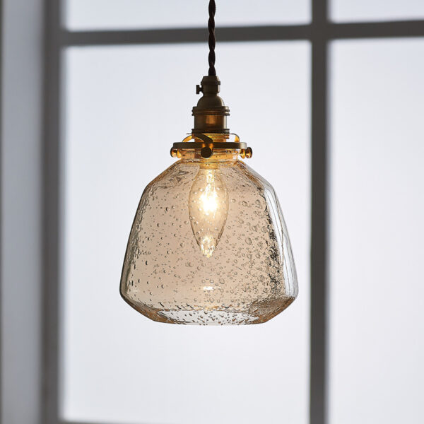 glass cone oil lamp 4