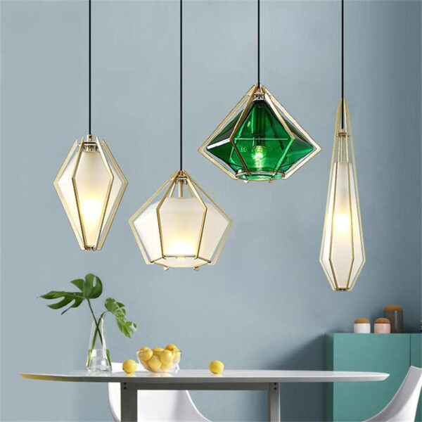 glass pendant lights 1