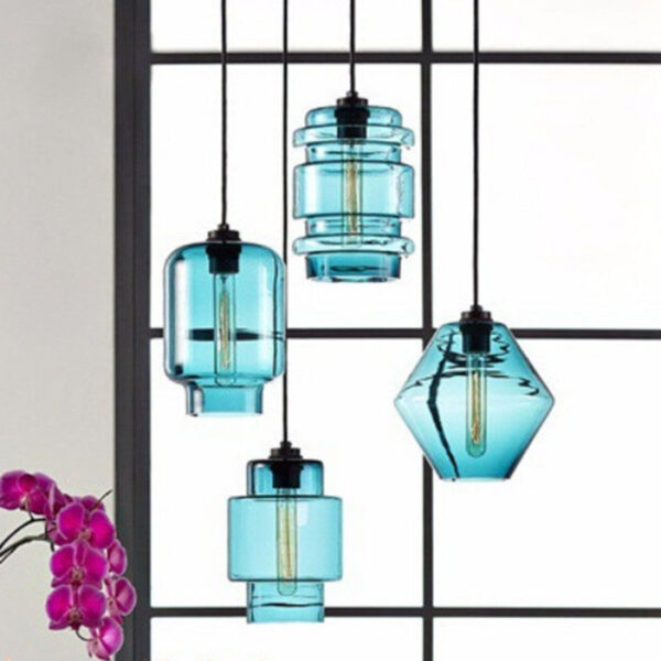 glass pendant lights 1