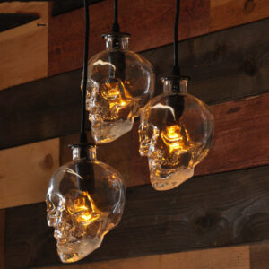 skull pendant light 1