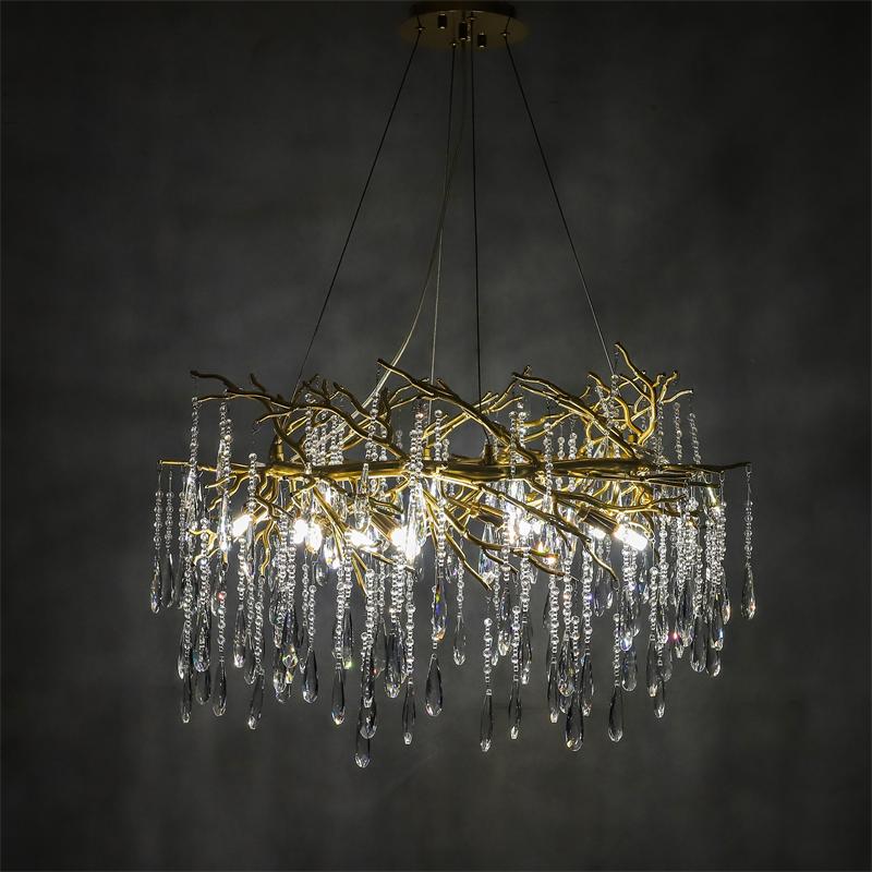 raindrop chandelier 4