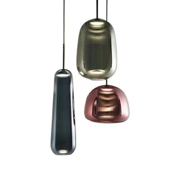 glass pendant lights 1