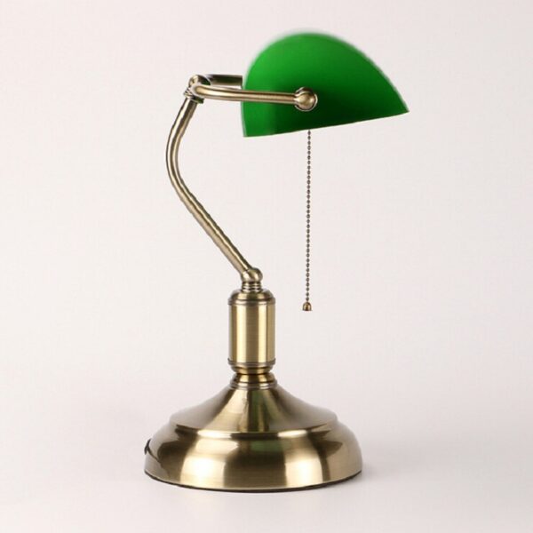 green glass table lamp 4